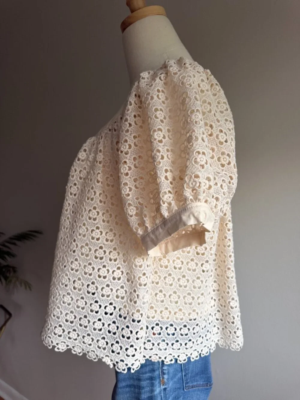 Anthropologie stunning cream